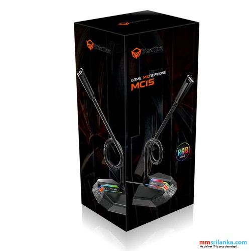 Meetion MT-MC15 RGB Conference Gaming Microphone (6M)